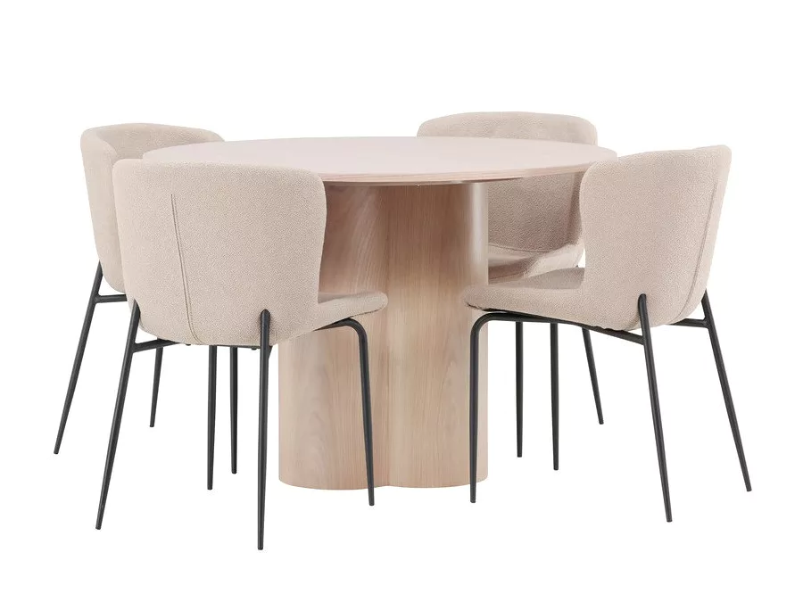 JUEGO DE COMEDOR + 4 SILLAS BINA